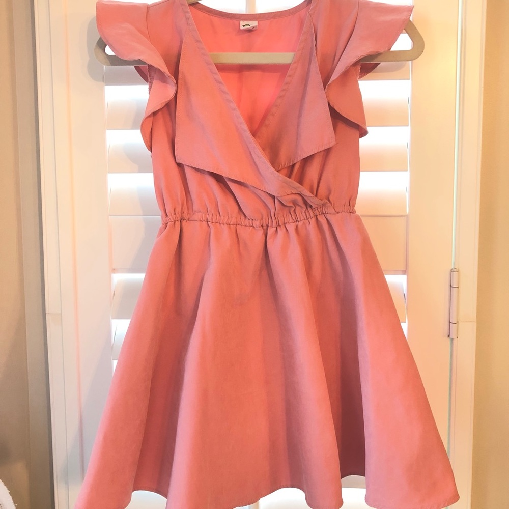 Girls ruffle dress boutique